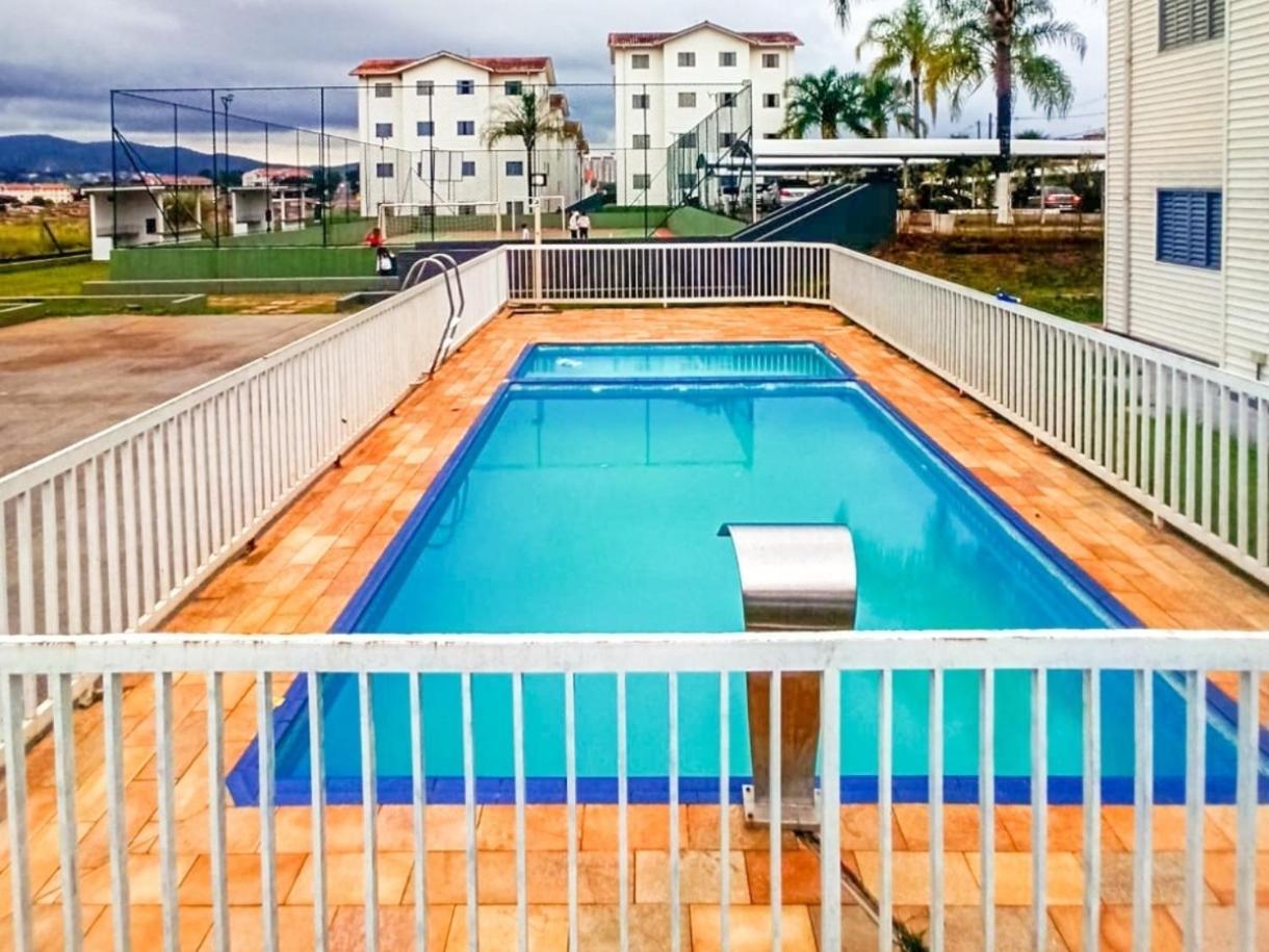 Apto Com Estacionamento, Piscina E Churrasqueira Браганса-Паулиста Экстерьер фото